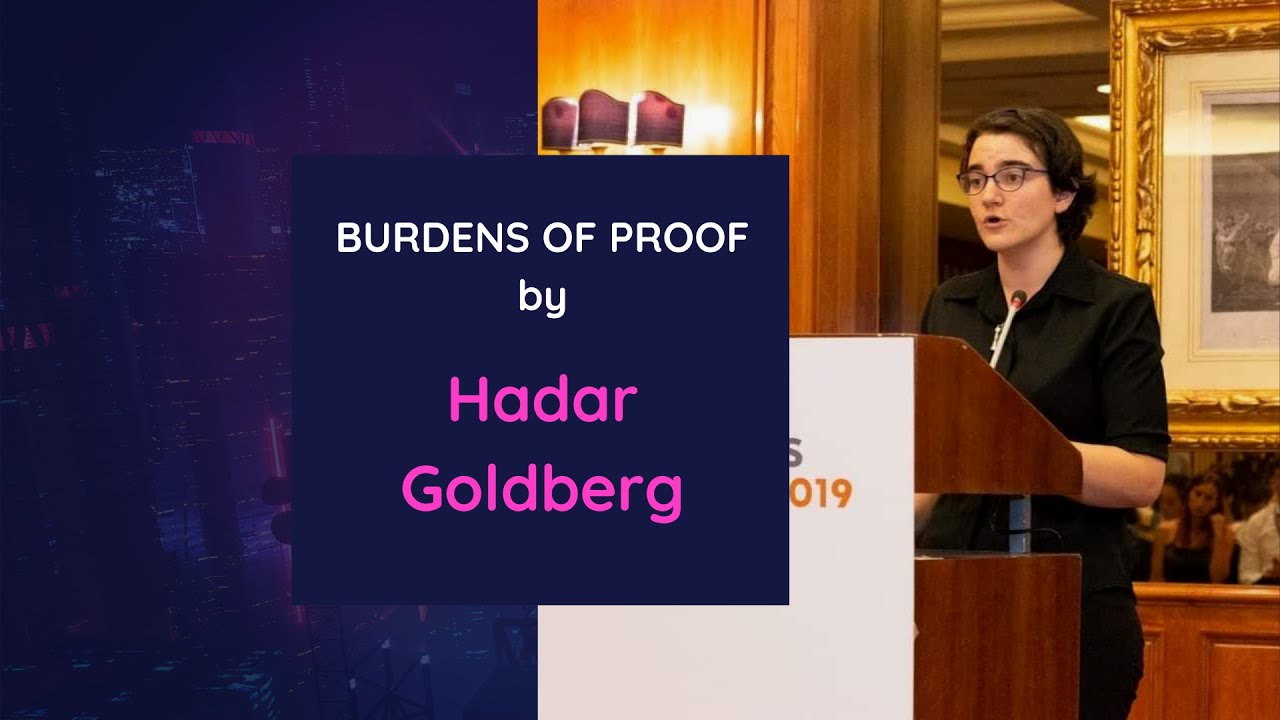 Burdens of Proof by Hadar Goldberg
