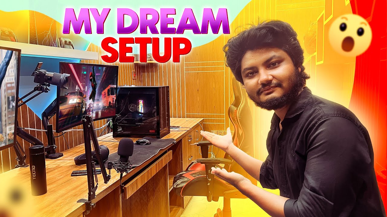 আমার নতুন Gaming Setup | Gaming With Talha | Dustu Brothers