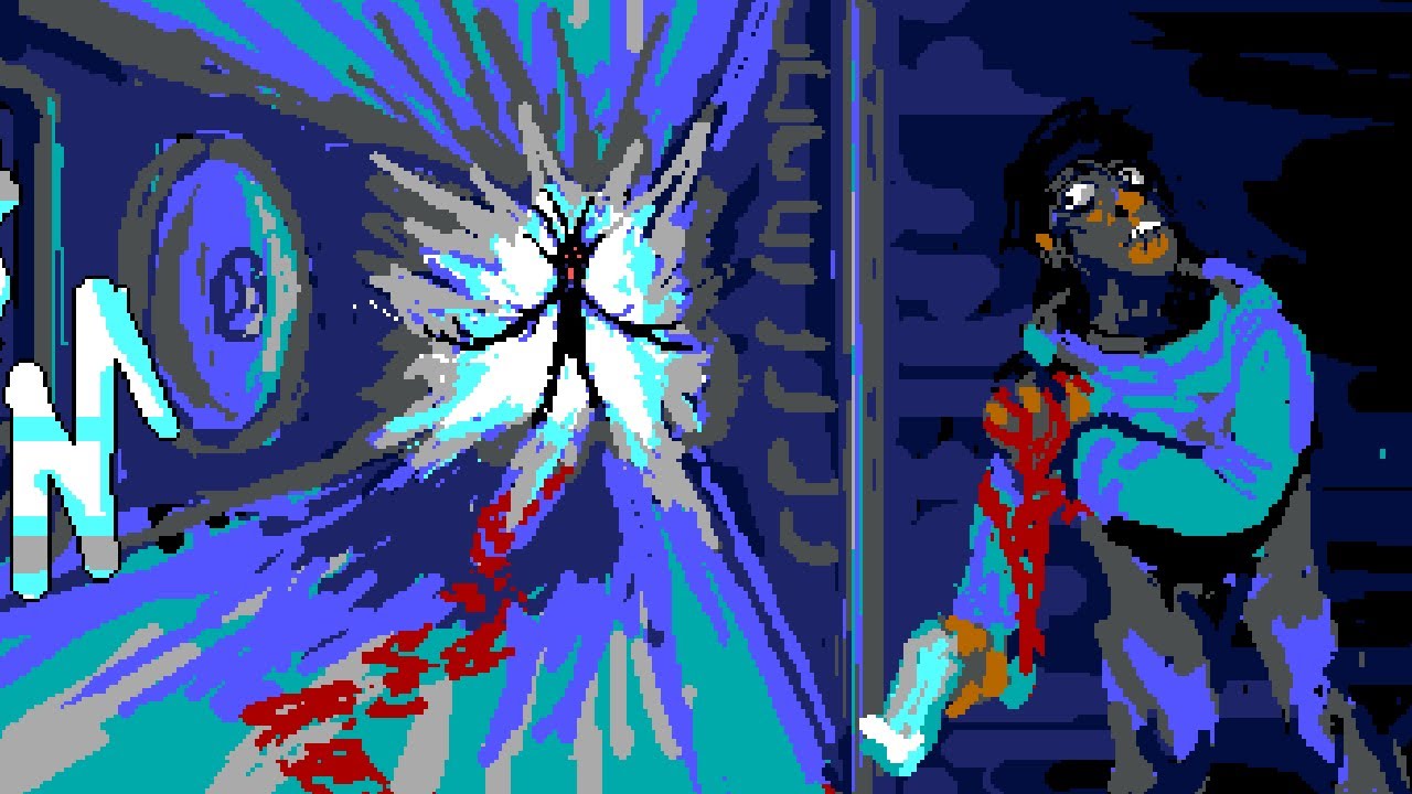 Exploring the last areas of Deathless Hyperion (a space fps by the developer of look outside)
