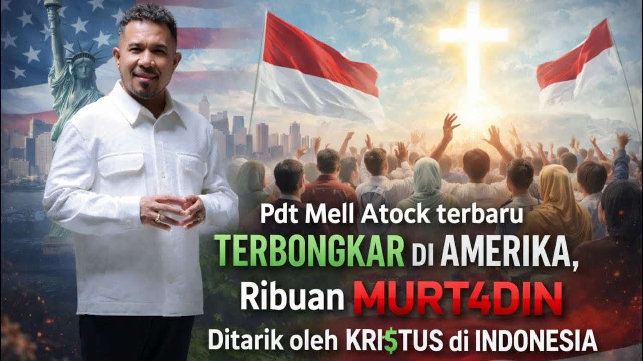 TERB0NGK4R di Amerika, Ribuan MURT4DIN ditarik di Inodesia oleh Kristus!