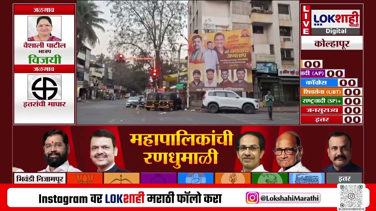 Pimpri-Chinchwad | पिंपरी चिंचवडमध्ये भाजपची निकालापूर्वीच विजयाचे बॅनर