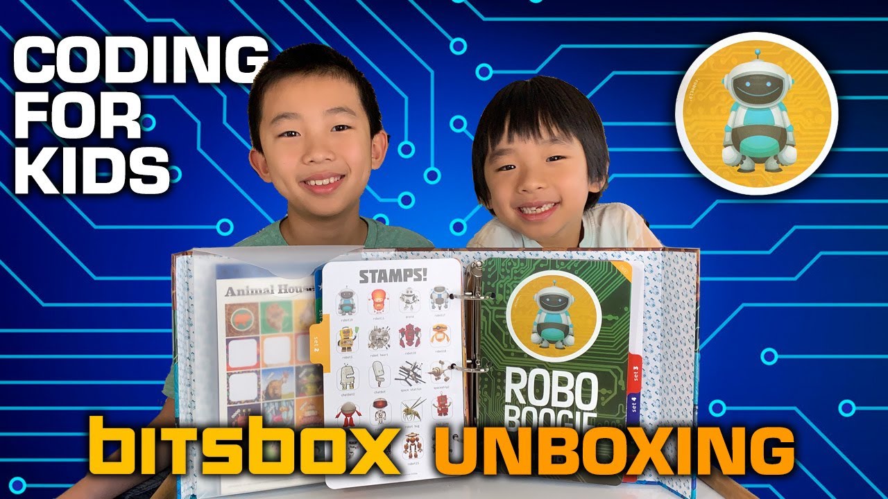 Coding For Kids (BitsBox Robo Boogie Unboxing) STEM Subscription Box | QUARANTINE KIDS