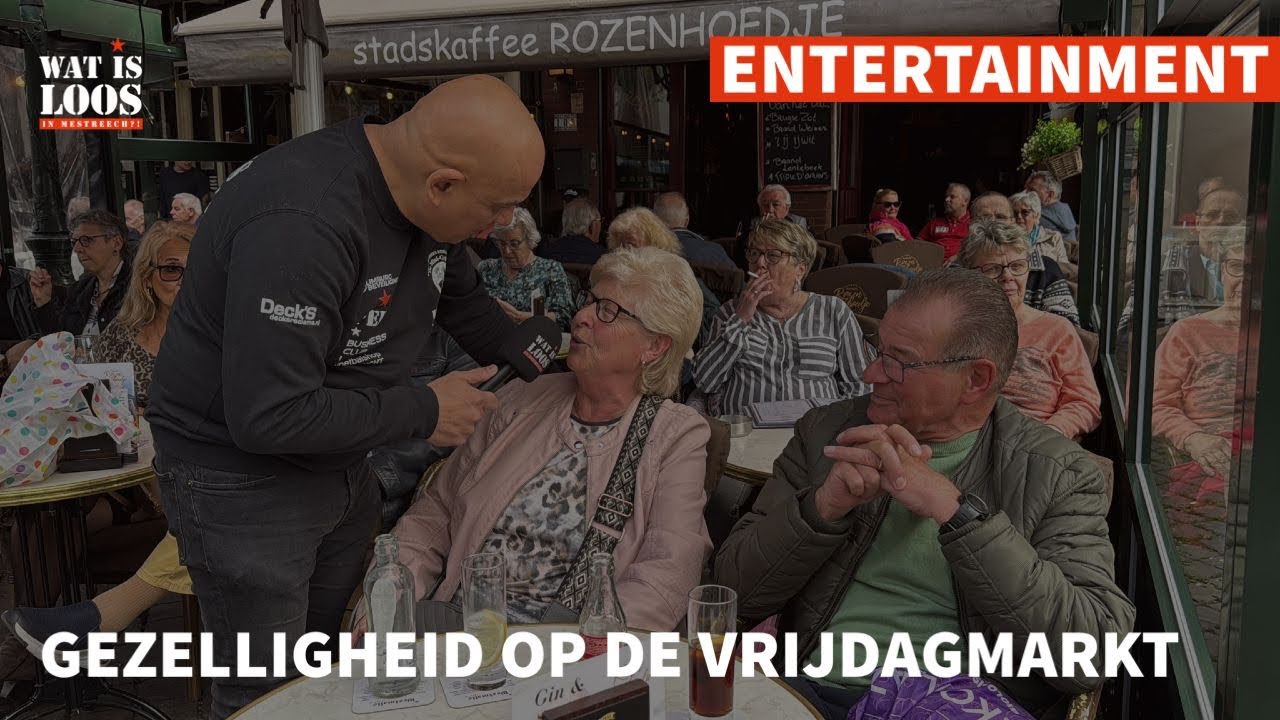 GEZELLIGHEID OP DE VRIJDAGMARKT