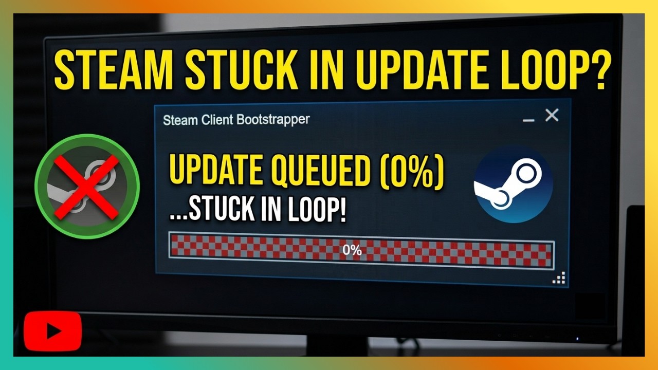 How To Fix Steam Stuck in Update Loop (Easy Fix)