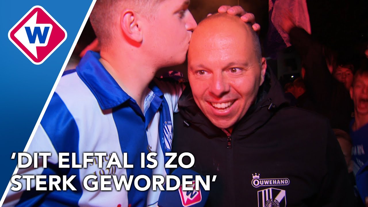 Feest barst los na kampioenschap Quick Boys