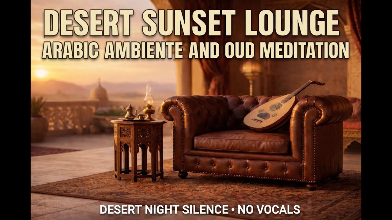 Desert Night Silence 🌙 Meditatives Oud & Nay Ambient