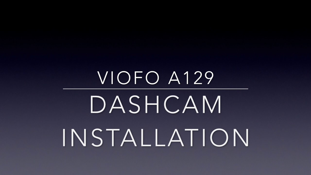 Viofo A129 Dashcam Unboxing/ How to install, Firmware update, Review
