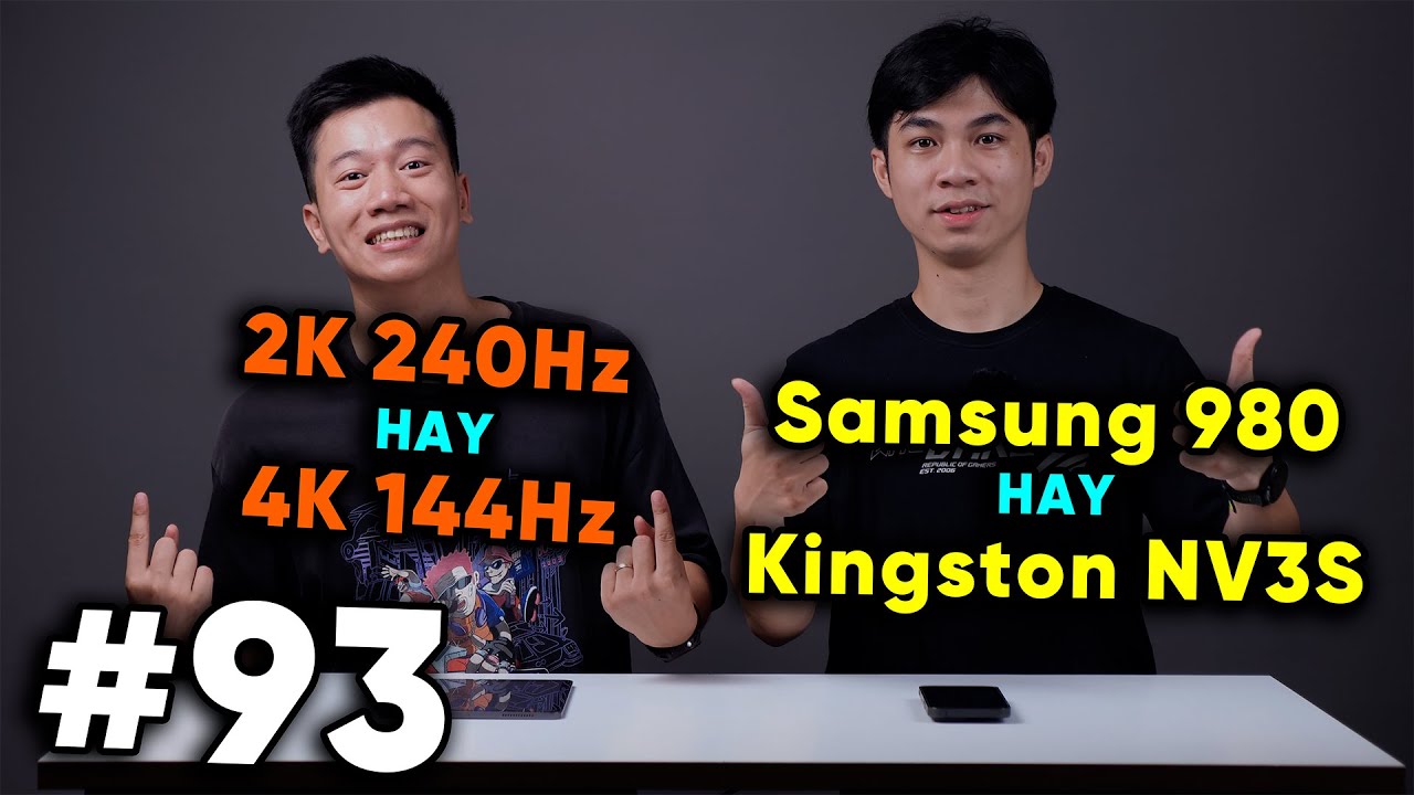 Nguồn PC BH 10 năm có đáng tin - Chọn SSD Samsung hay Kingston | Real Talk #93