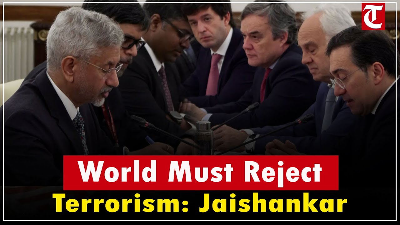 World must show zero tolerance to terrorism, says EAM Jaishankar after talks with Spain FM