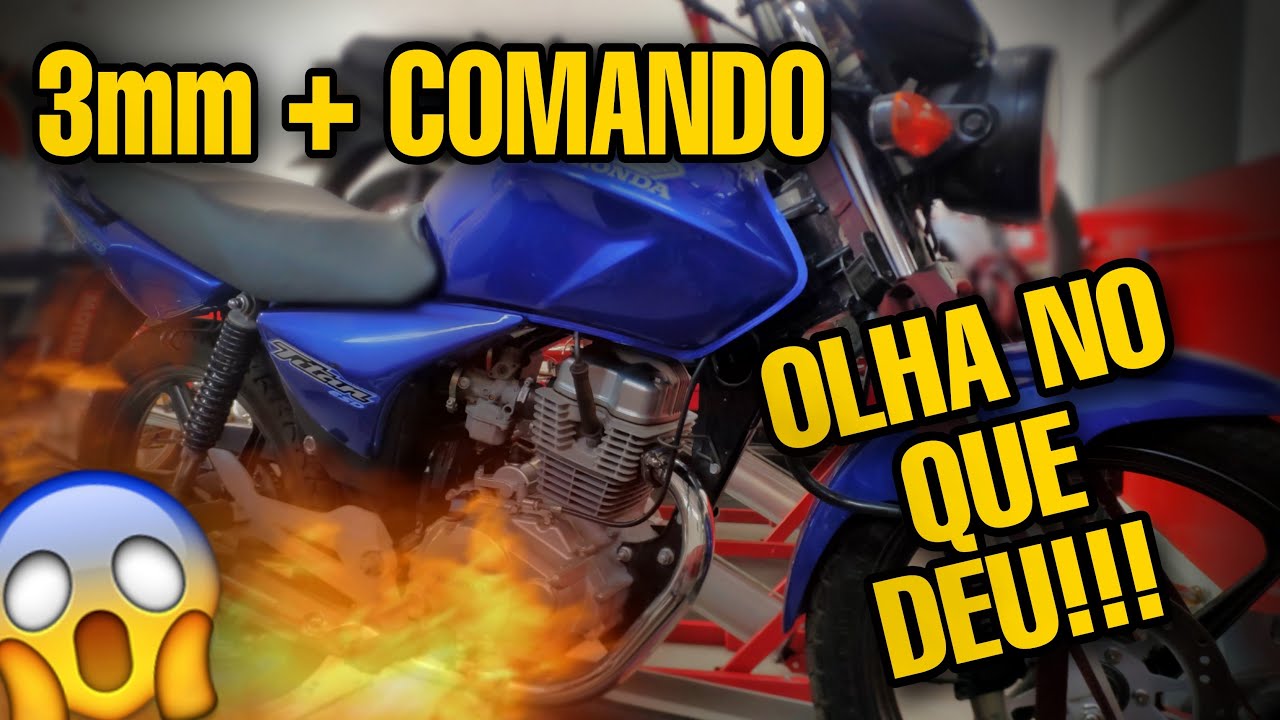 PREPARAMOS 3mm + COMANDO NA TITAN 150