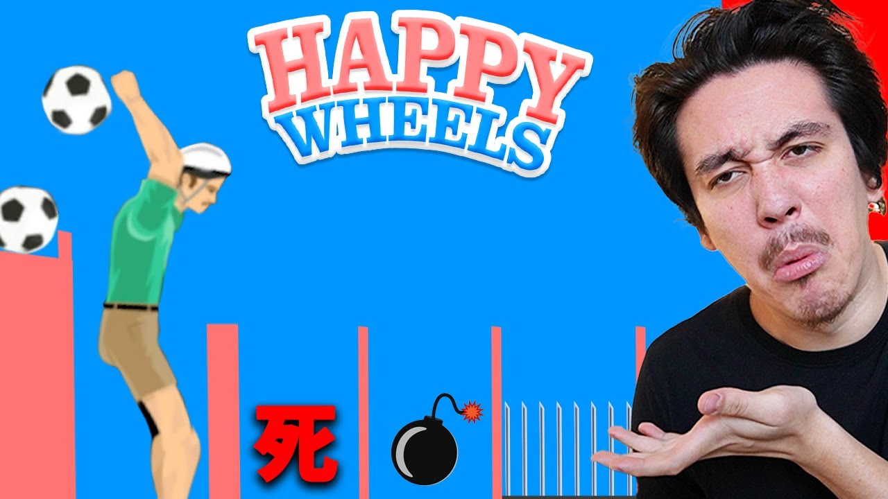 グロすぎる未来を決めるボール投げ...命がけ【HappyWheels】
