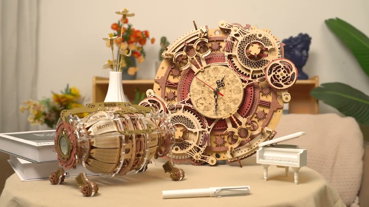 Robotime Zodiac Wall Clock at Touch of Modern