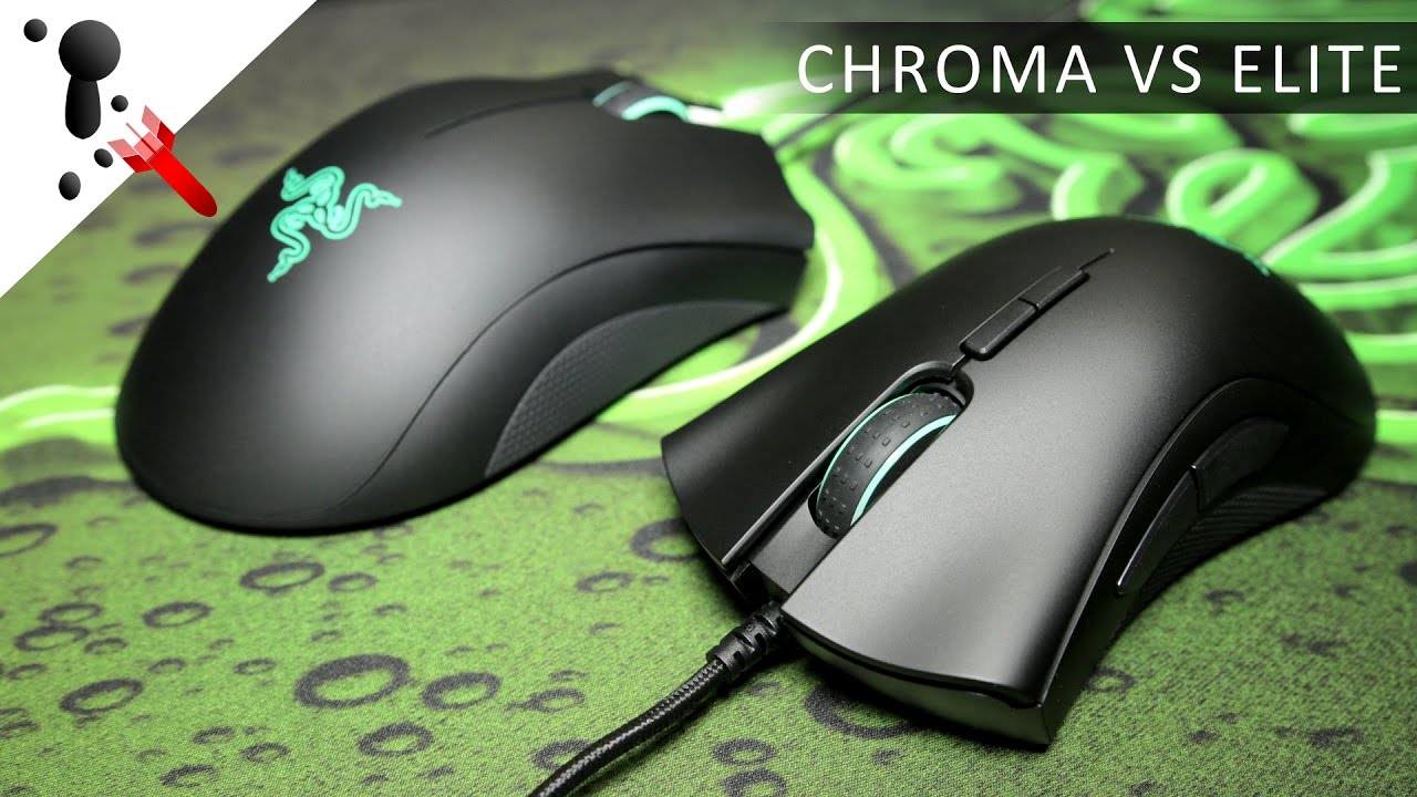 Razer DeathAdder Elite Review (VS Chroma)