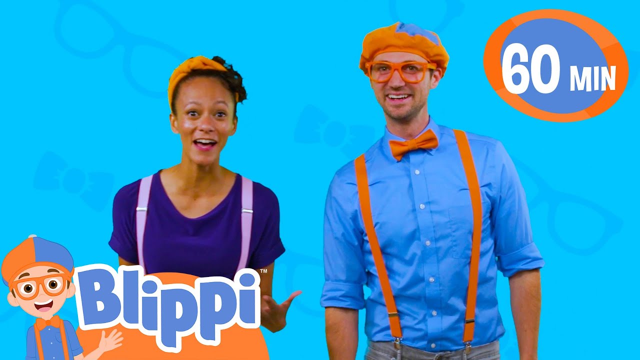 Happy Place - KARAOKE TIME | BLIPPI | Educational Songs For Kids