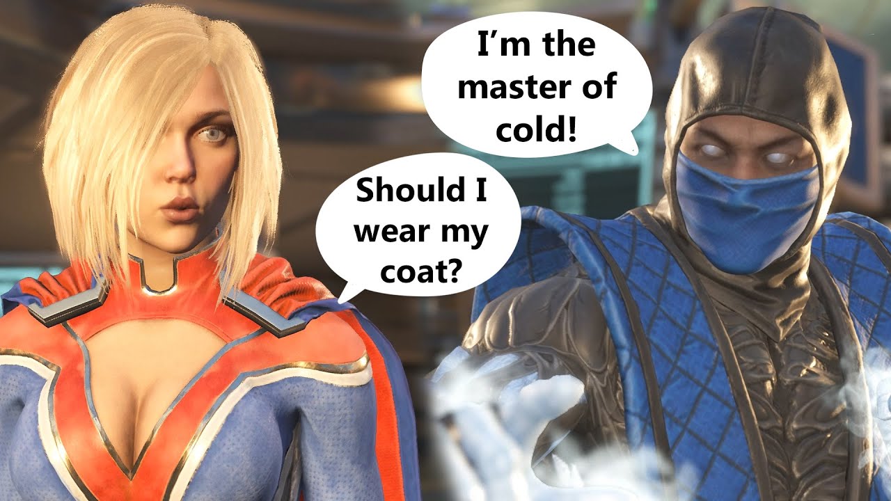 Funny Exchanges with Supergirl