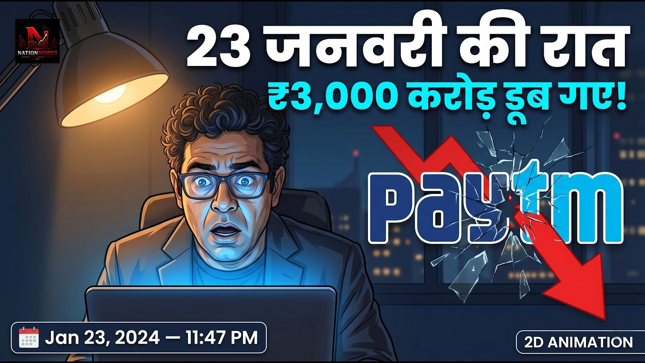How RBI Destroyed Paytm's Payments Bank | The Complete Paytm Collapse Story | 2D Animation