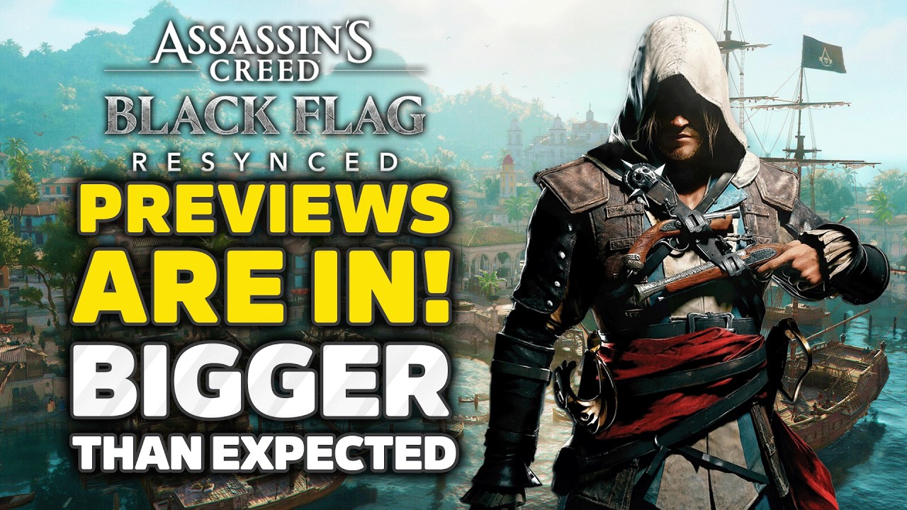 Assassin&rsquo;s Creed Black Flag Resynced &mdash; подробный предварительный обзор, изменения и новый контент.