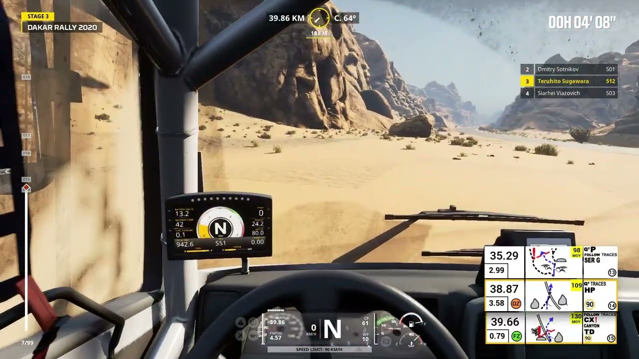 Dakar Desert Rally　Dakar2020・SS3 プレイオンボード【Dakar2026応援企画】