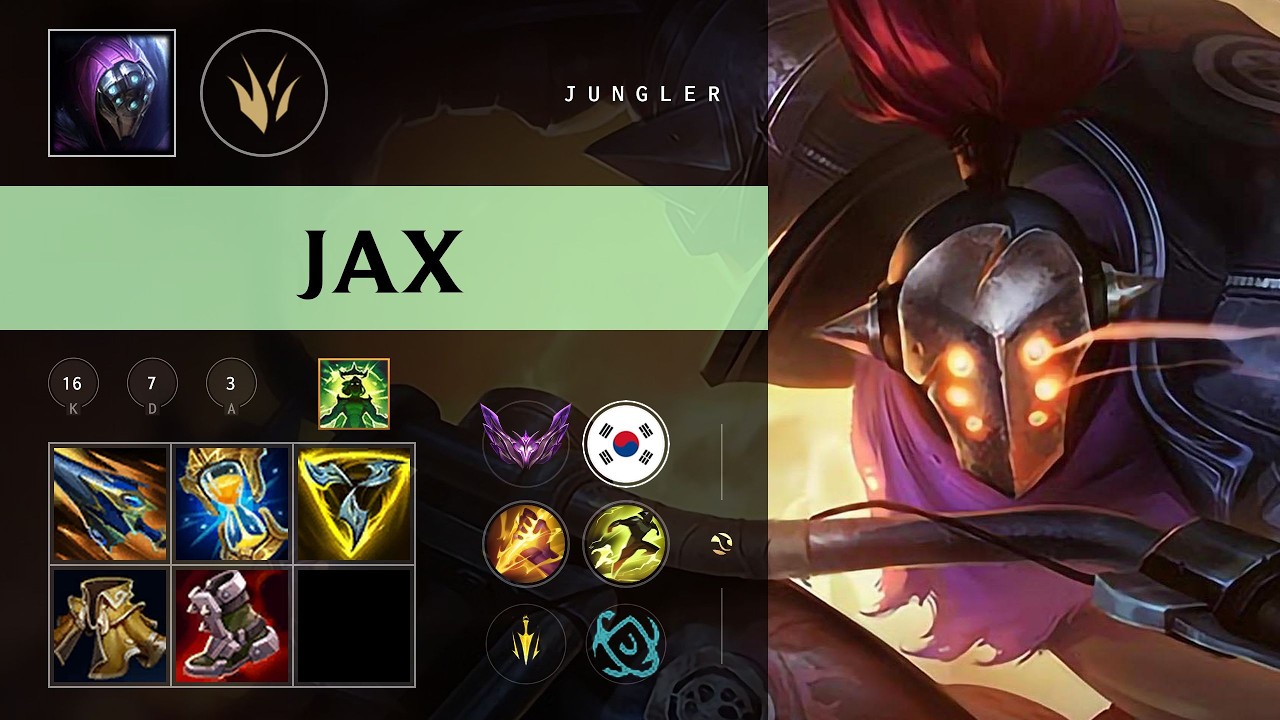Jax Jungle vs Xin Zhao - KR Master Patch 26.10