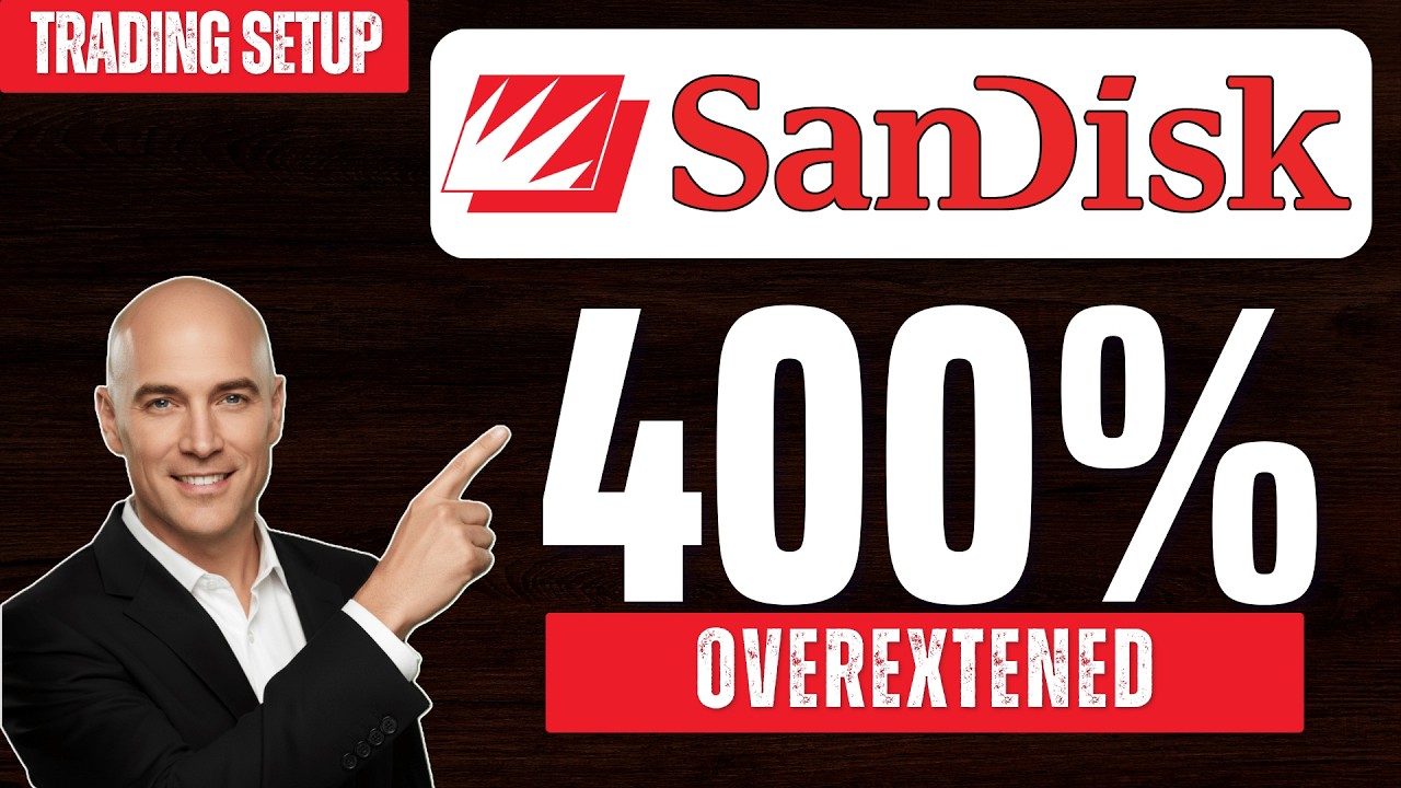 Переоценена ли акция SanDisk (SNDK) на 400%? Целевые цены и торговая стратегия.