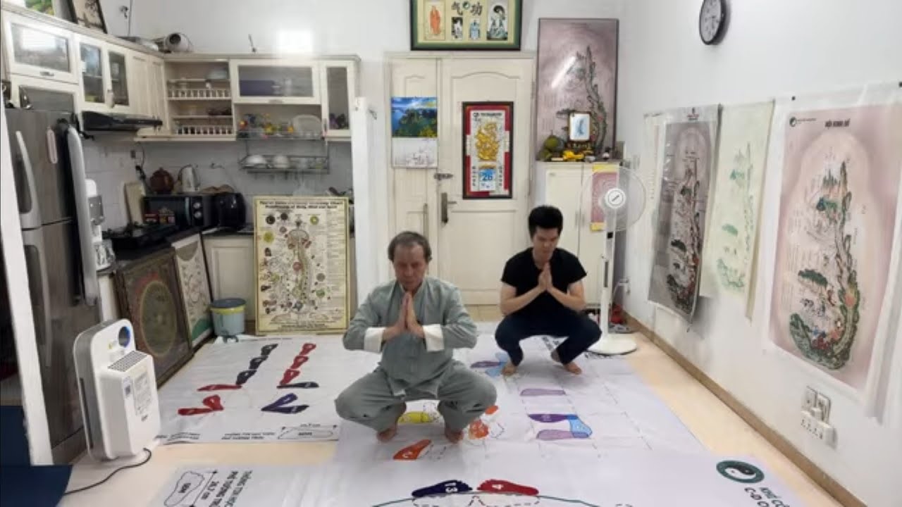 Ttk 5 Nam 3/4 qigong- khí công, qigong Mr Truc,
