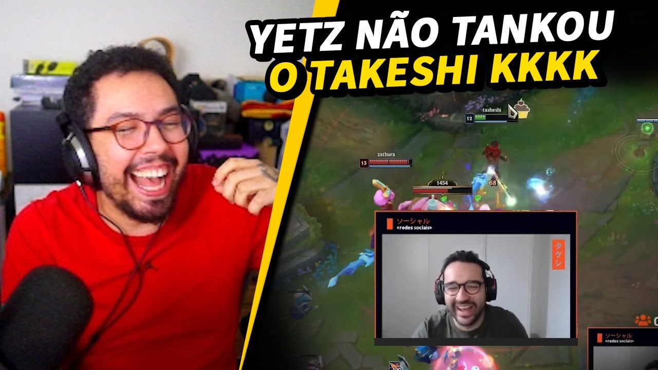 ESSE &Eacute; O MELHOR CLIPE DO TAKESHI KKKKKKKKKKKKK | YETZ REACT RENECRODILO
