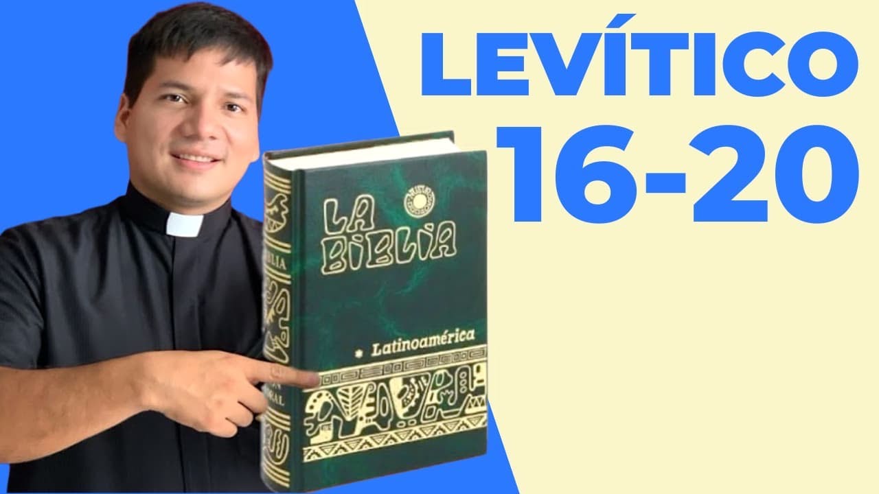 LECTURA DE BIBLIA: HOY Domingo 1 Junio 2025 - Lev&iacute;tico 16-20 📖 - con el Padre Marcos Galvis