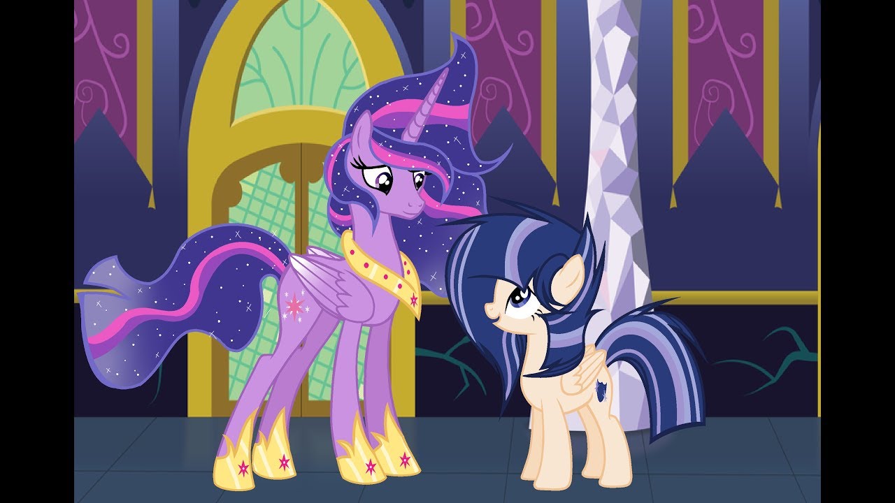 mlp base speedpaint princess twilight sparkle and shining heart