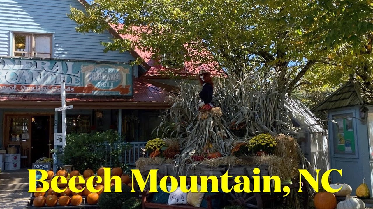 Beech Mountain | Town Center Walk Through |  Visit, shop, eat, move to, or start a business