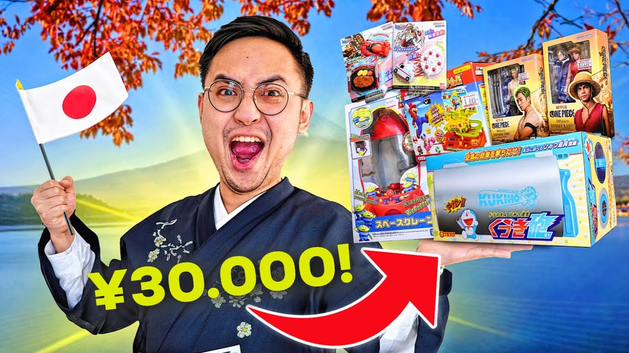 GUE BELI MAINAN-MAINAN ANEH & UNIK DI JEPANG!