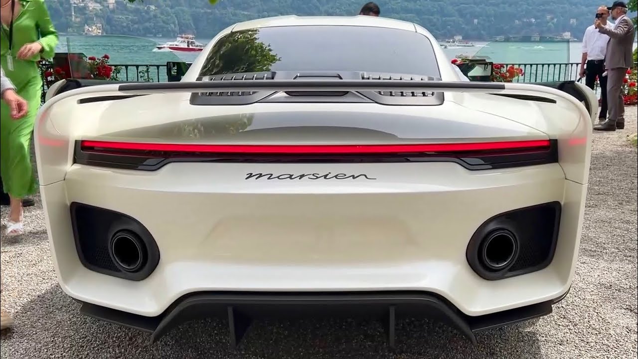 Marc Philipp Gemballa Marsien - CRAZY exhaust sound (based on Porsche 911 Turbo S)