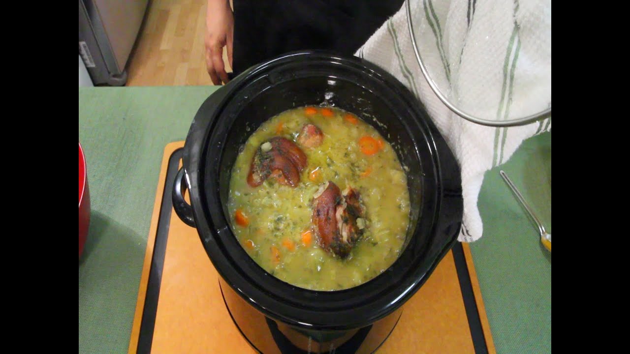 Slow Cooked Split Pea Soup with Ham Shank (231)