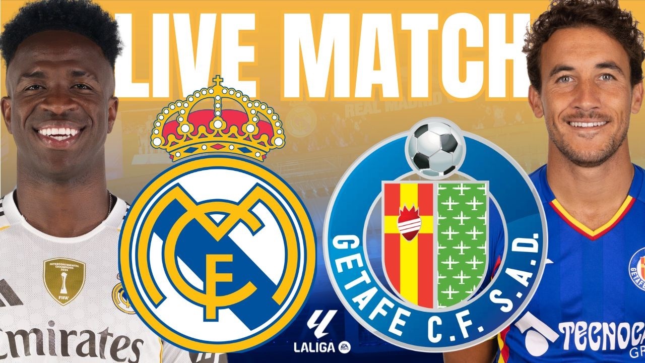 🔴 LIVE MATCH | REAL MADRID - GETAFE (LIGA)
