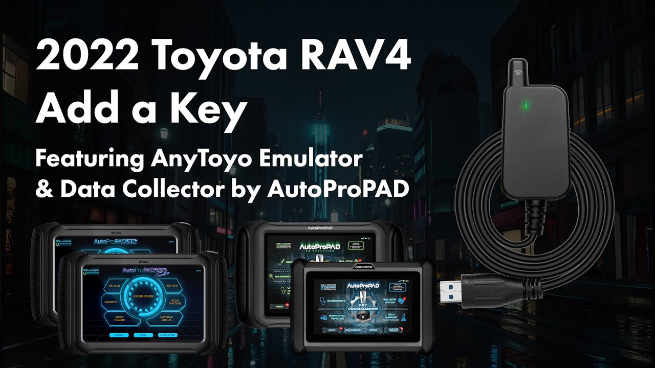 Add-a-Key Featuring AnyToyo [SK1]| 2022 Toyota RAV4 | Key Programming Made Easy