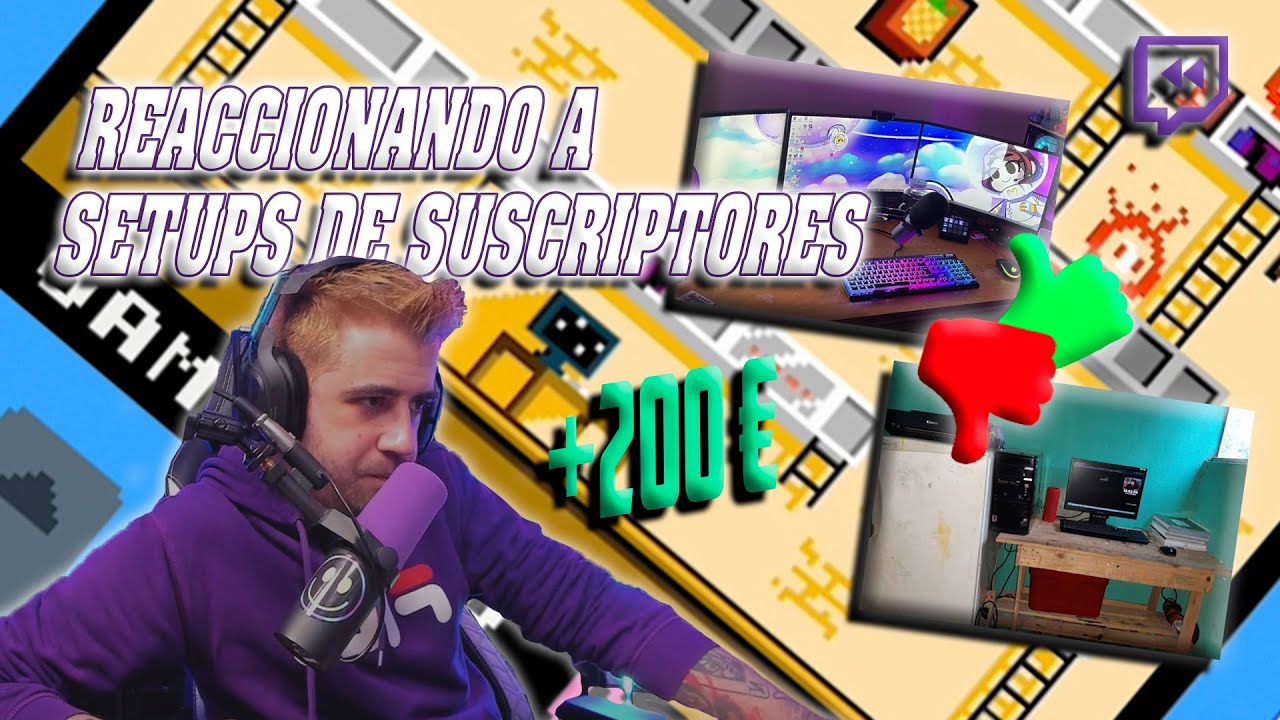 Recopilación directo AURONPLAY - Reaccionando SETUPS suscriptores