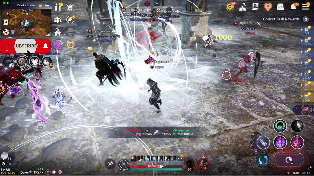 Guild War [Raven] 2/12/2021 - Black Desert Mobile