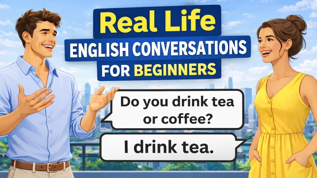 Real Life English Conversations for Beginners | Improve Spoken English Fast