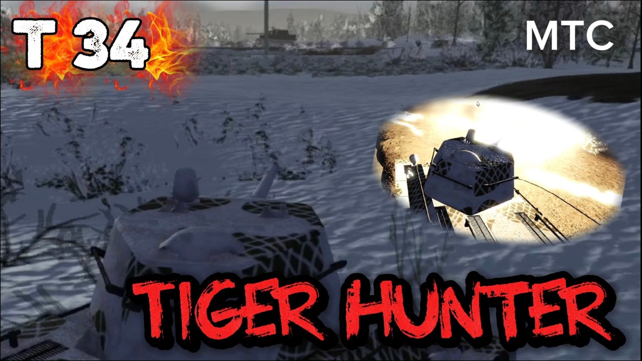 Hunting Tiger's with the T-34 in MTC