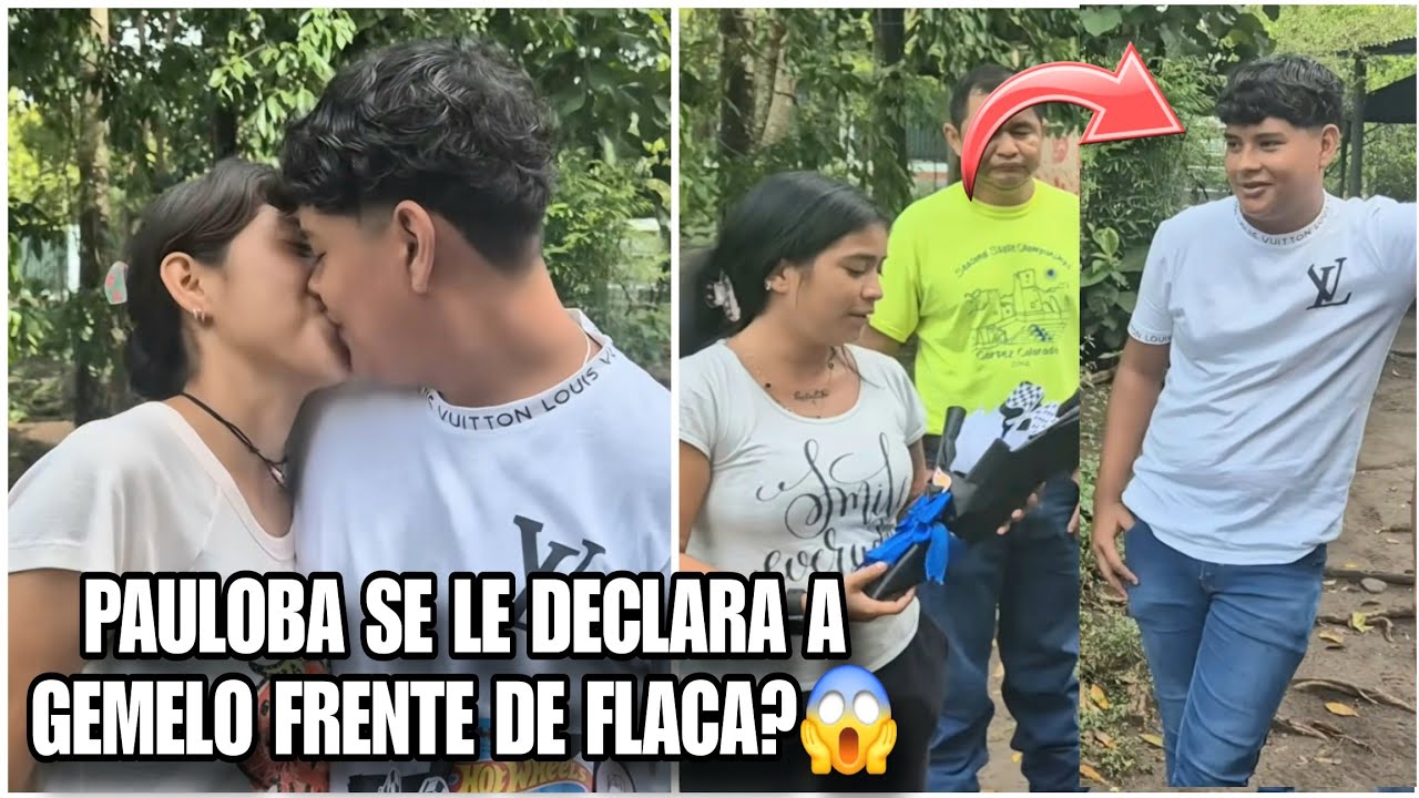 Pauloba Llevo un Detalle para Gemelo/Flaca explotó de colera ni te imaginas el escandalo que se armó