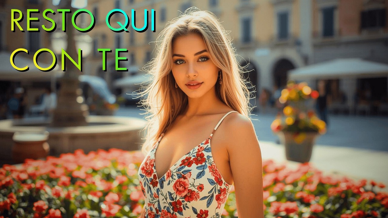 Italian Vocal House - Velato Dream - Resto Qui Con Te  (Visual Version)