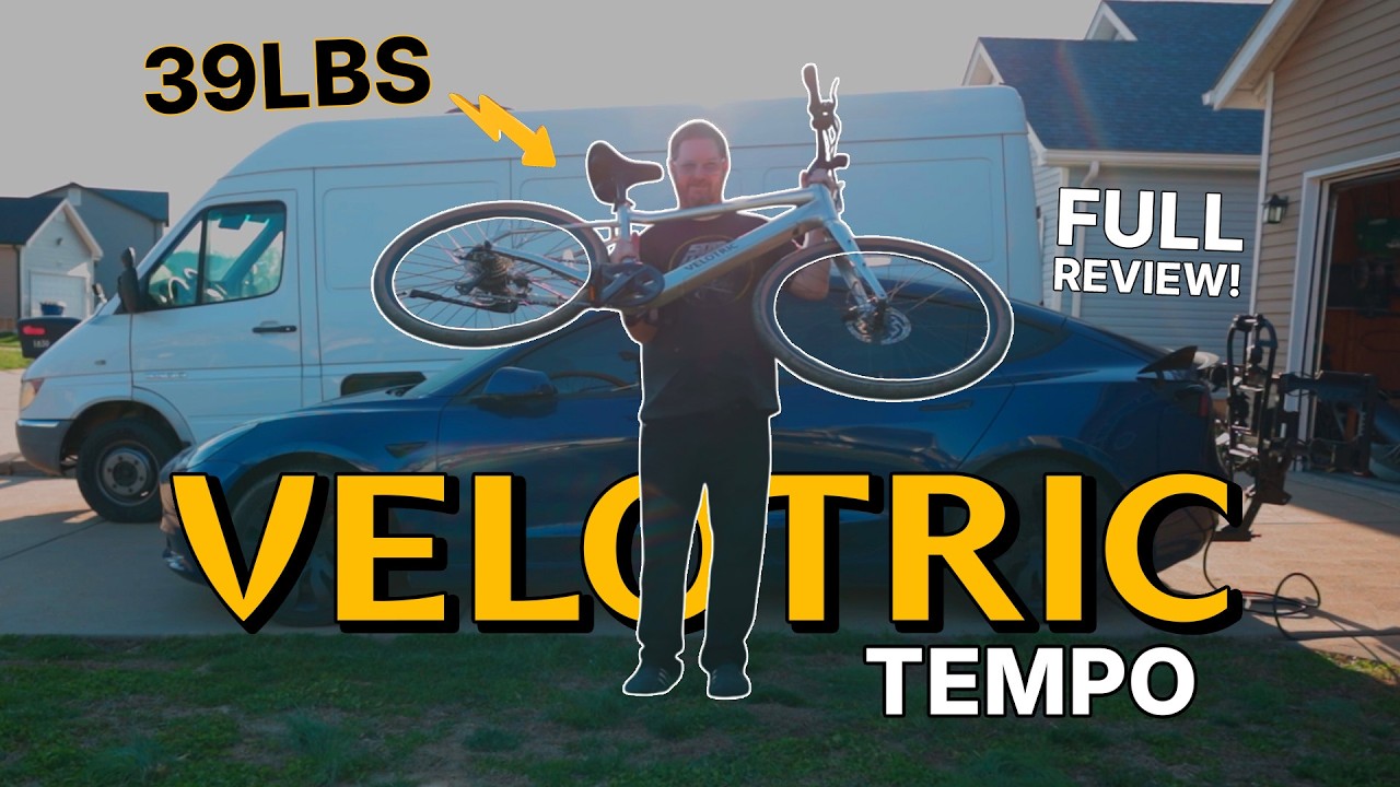 Обзор Velotric Tempo ⚡️ Легкий электровелосипед, который ощущается как настоящий велосипед, созда...