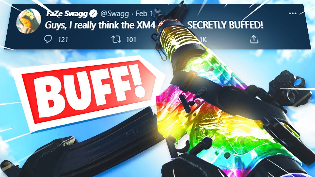 this NEW XM4 Buff is amazing! Best new XM4 Class setup (COD Warzone)