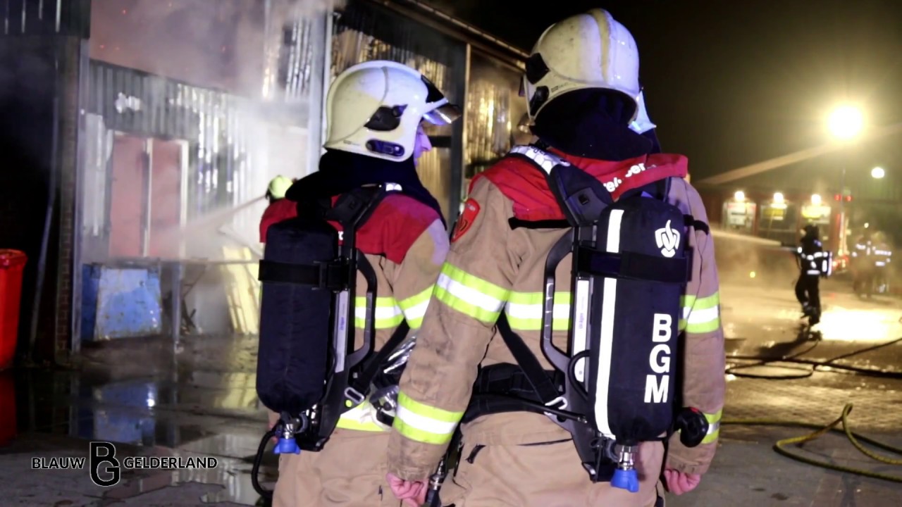 Grote brand bij manege "De Burght" -Barneveld-