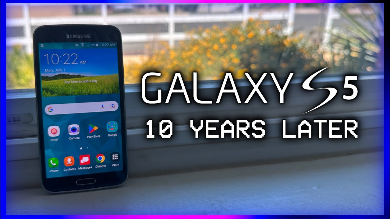 The Samsung Galaxy S5 (10 Years Later!)