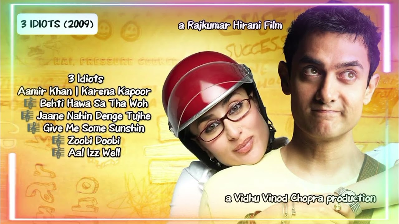 Ost 3 Idiots | (2009) | Aamir Khan | Kareena Kapoor | ... 