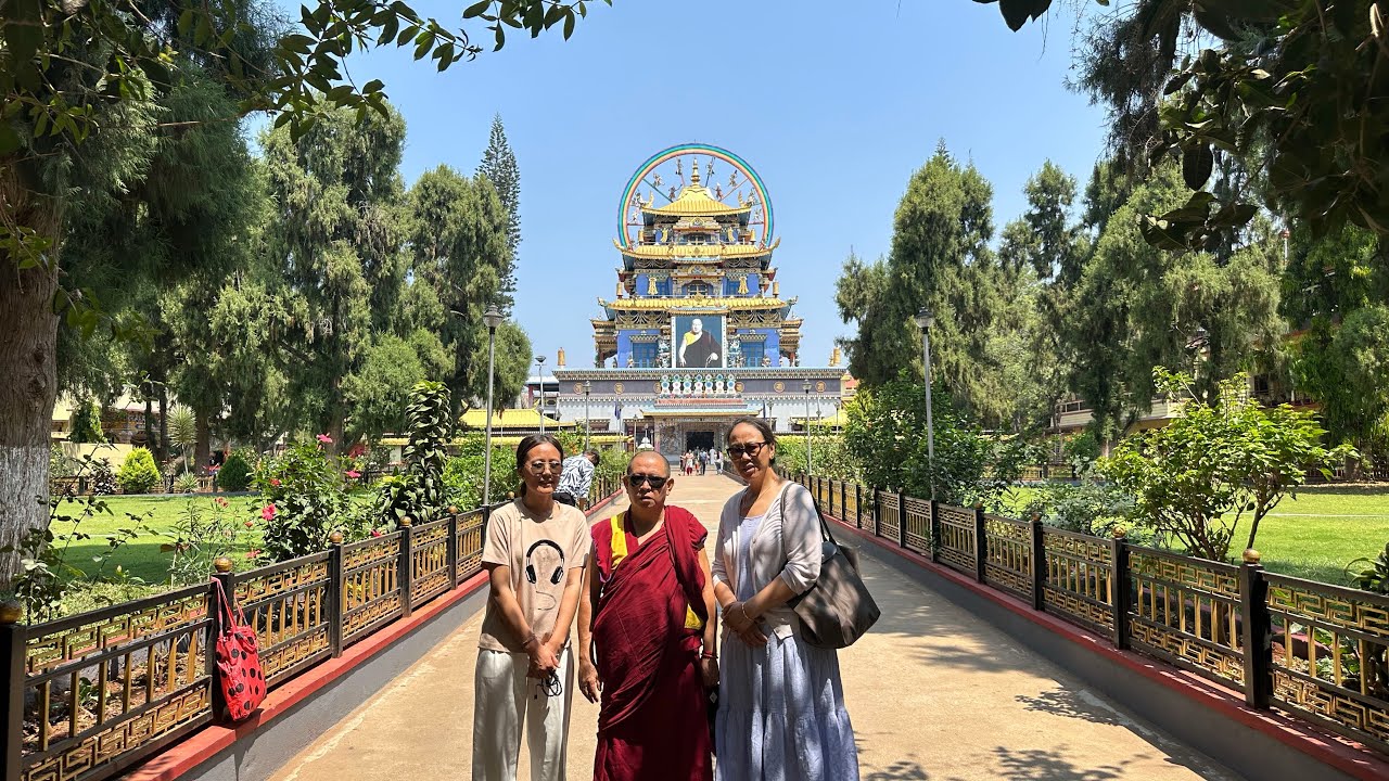 Visiting Namdroling Monastery and Golden Temple March 24, 2025