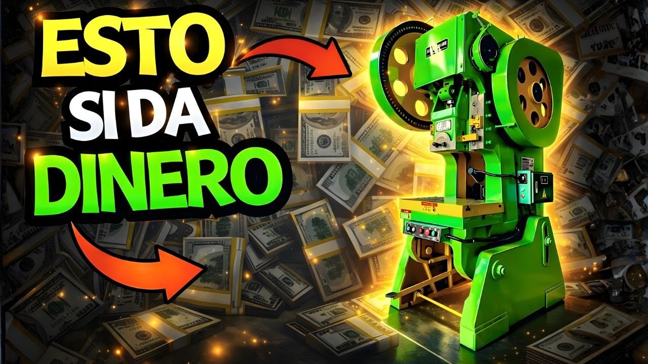 8 MÁQUINAS para crear Mini-Fábricas desde casa | Gana Dinero todos los días