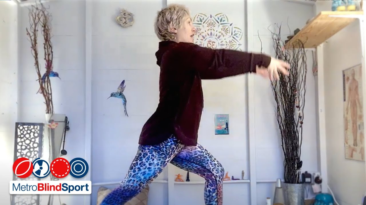 Audio Decribed Floor Yoga Class 1 with Claire Miller - Metro Blind Sport