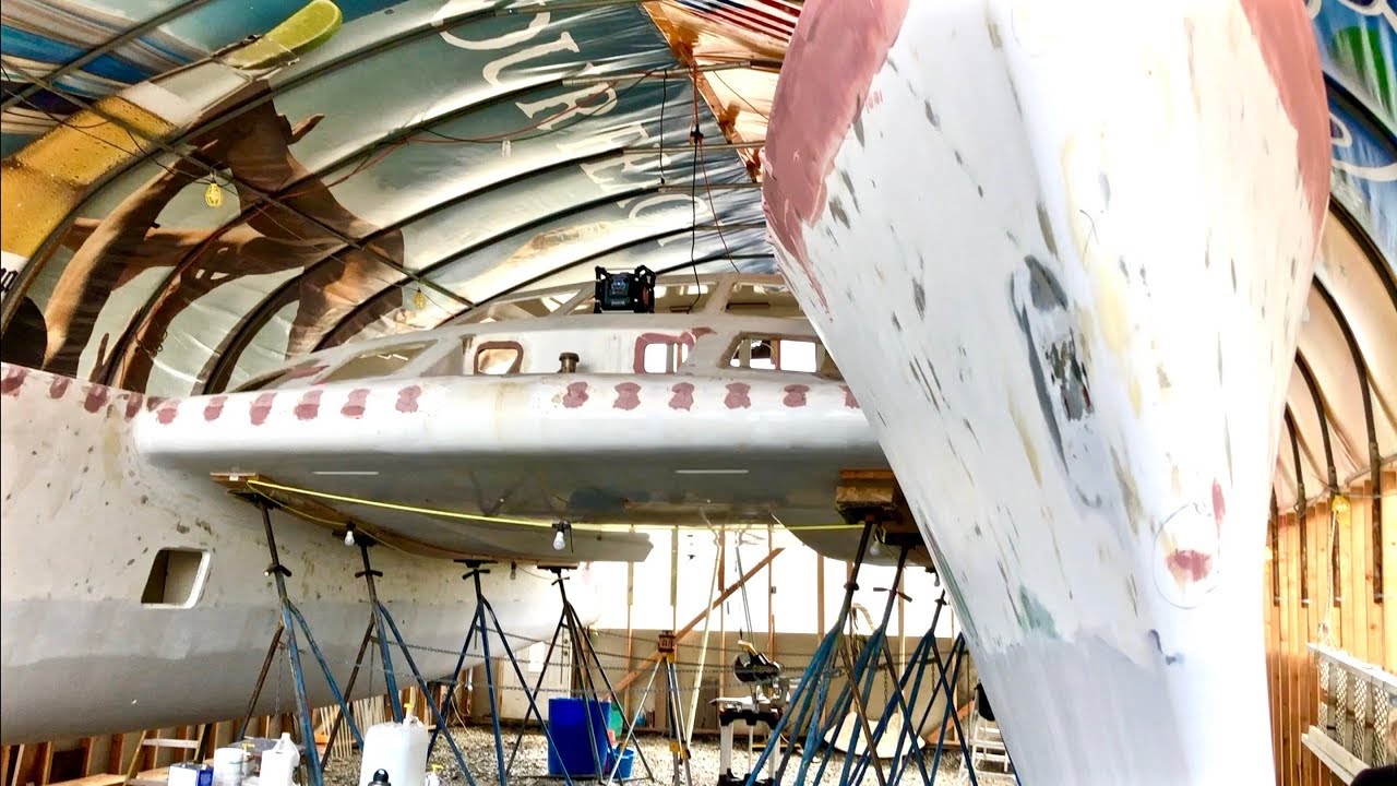 Complete Restoration of Classic Performance Cruising Catamaran