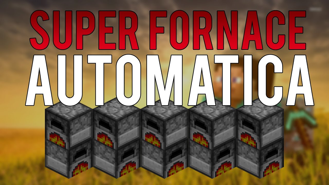 Come fare la SUPER FORNACE AUTOMATICA!! - Tutorial Minecraft ITA